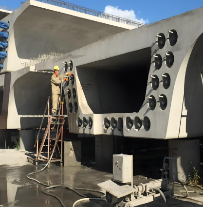 宁南压浆料施工流程及注意事项